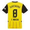 Conjunto (Camiseta+Pantalón Corto) Borussia Dortmund F. Nmecha 8 Primera Equipación 2024-25 - Niño